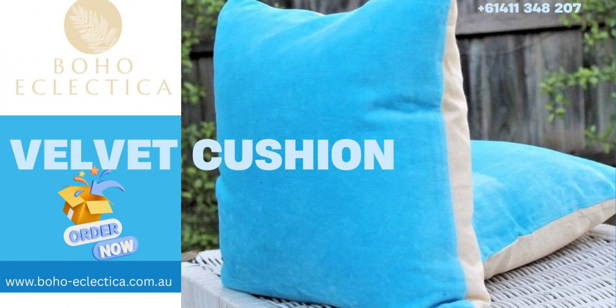 Buy Stylish and Soft Velvet Cushions from The Boho Eclectica Collection