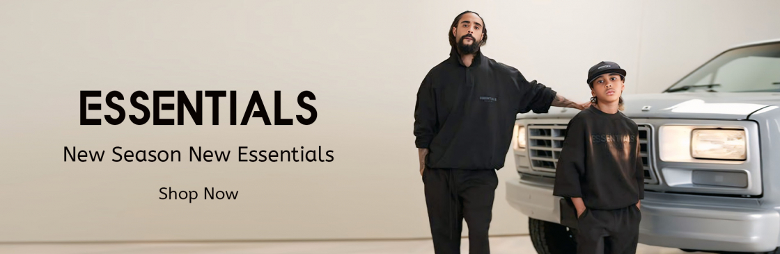 Grey Essentials Hoodie Cover Image