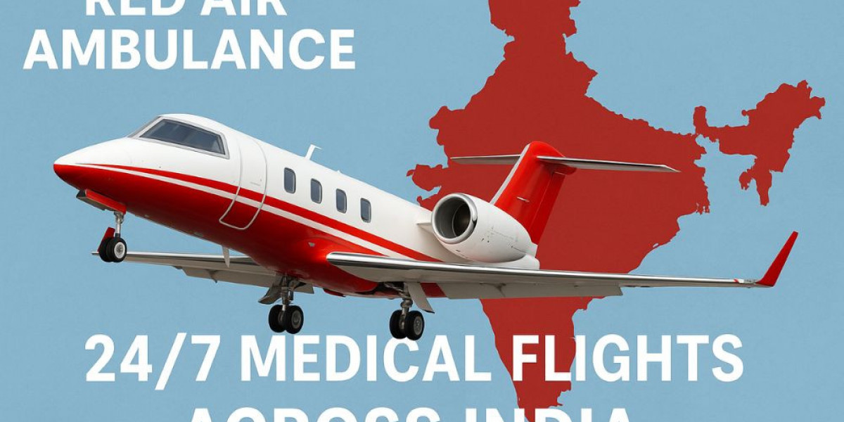 Red Air Ambulance Providing Critical Care Flights in India